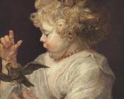 Boy with Bird - 彼得·保罗·鲁本斯